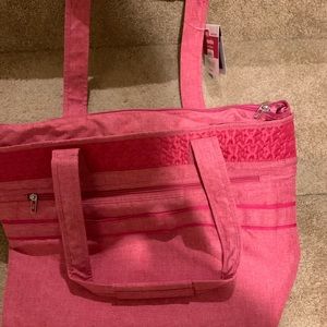 Lug Mambo sun tote pink brand NWT